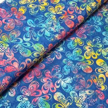 RAINBOW - Chrome - Batikstoff aus Indonesien